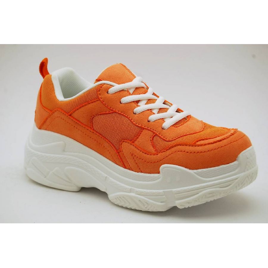 DUFFY orange sneaker