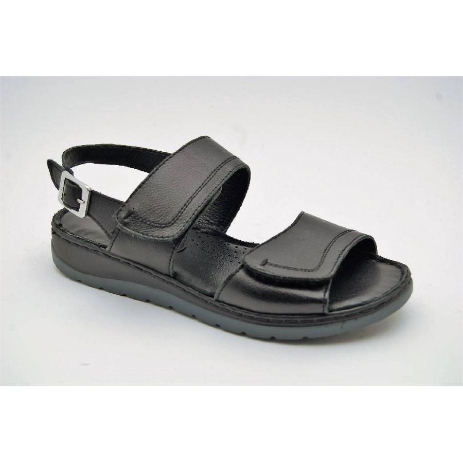 CAPRICE svart sandal H-VIDD