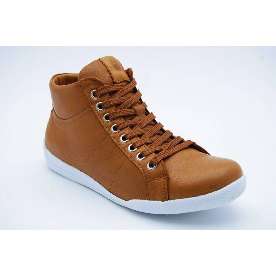 CHARLOTTE brun sneaker high