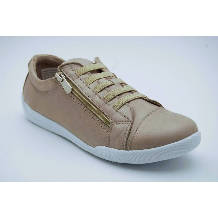 CHARLOTTE taupe sneaker drag