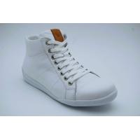 CHARLOTTE vit sneaker high