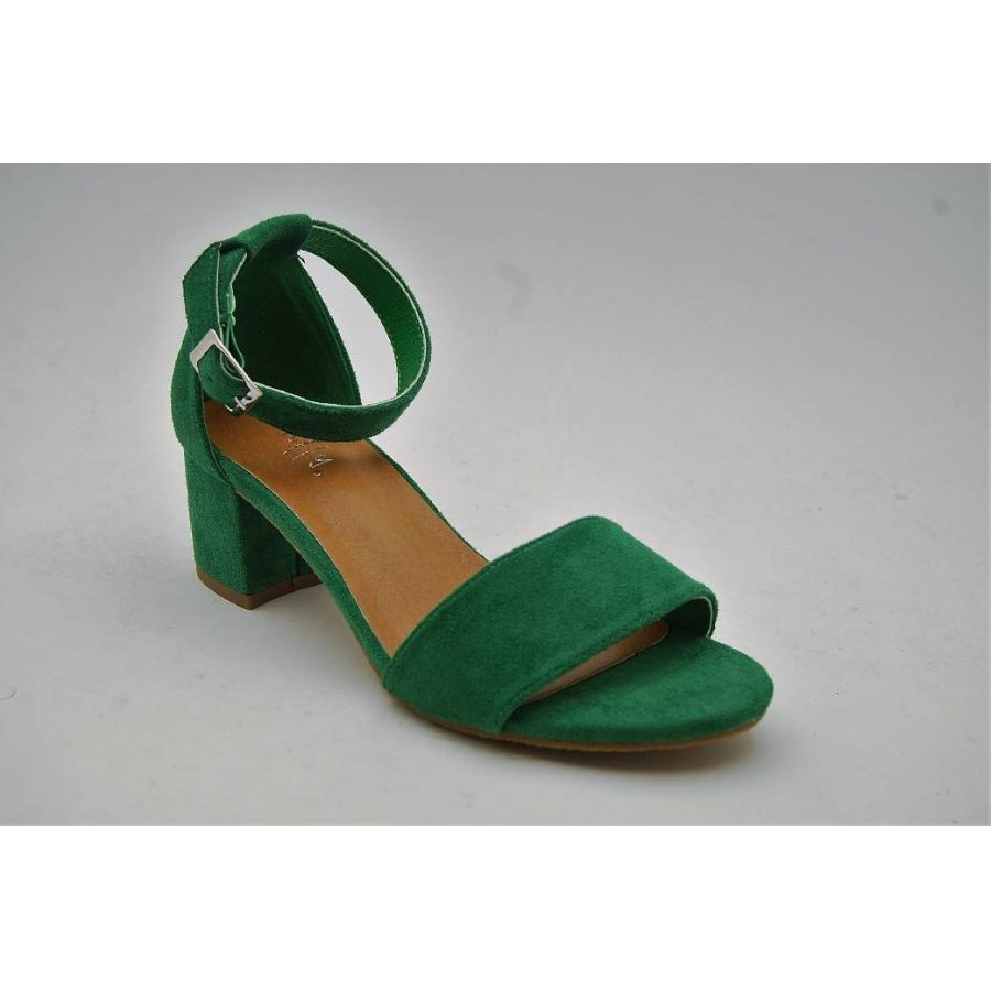 DUFFY grön sandalett
