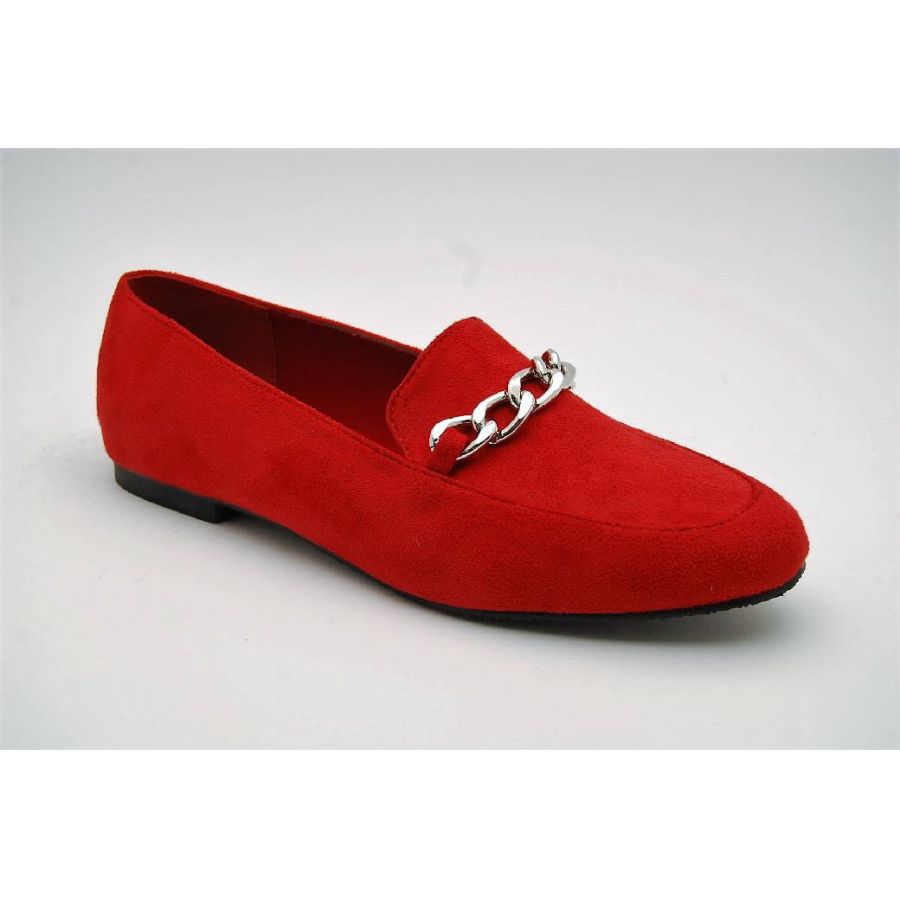 DUFFY röd loafer