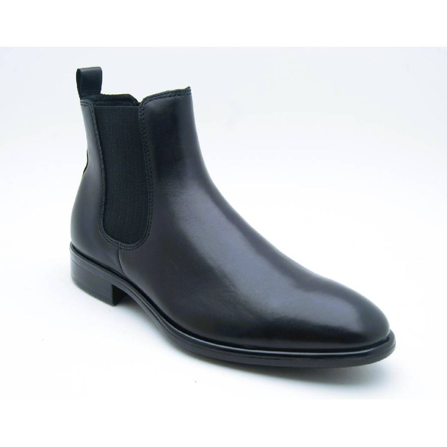 ECCO svart CITY TRAY BOOTS