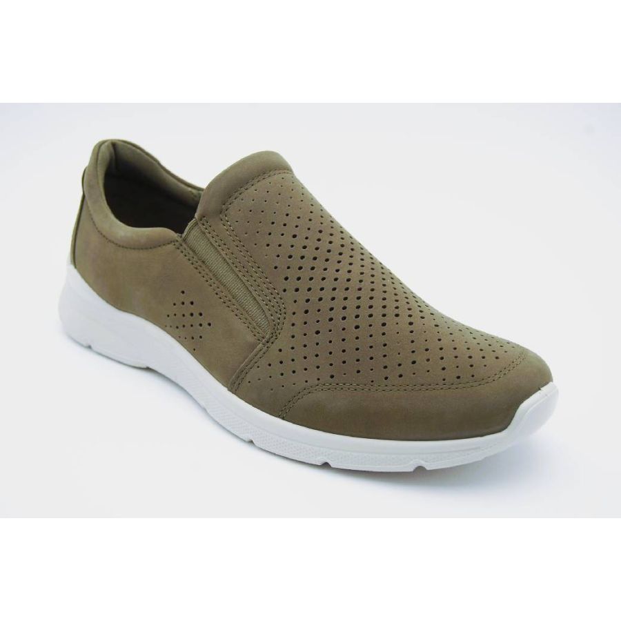 ECCO taupe IRVING slipon