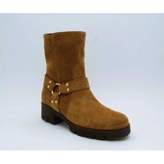 GABOR beige bikerboots