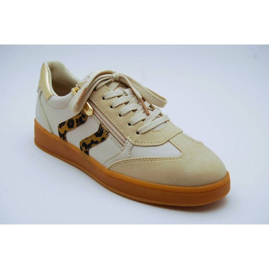 MARCO TOZZI beige/leo sneaker