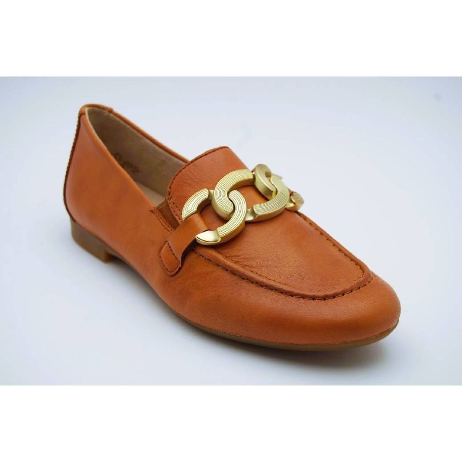 REMONTE cognac loafer kedja