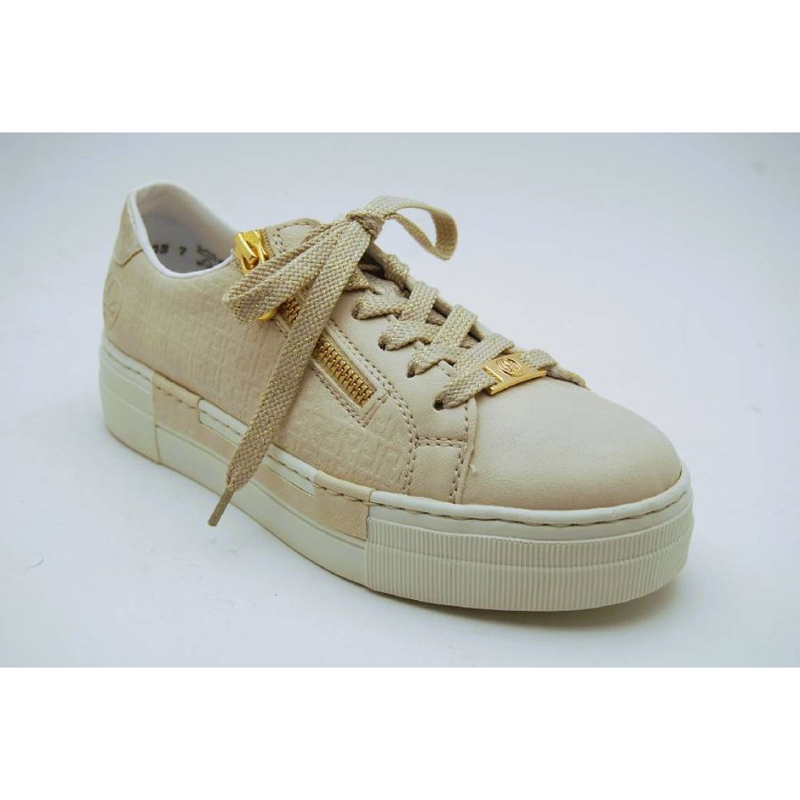 RIEKER beige sneaker print