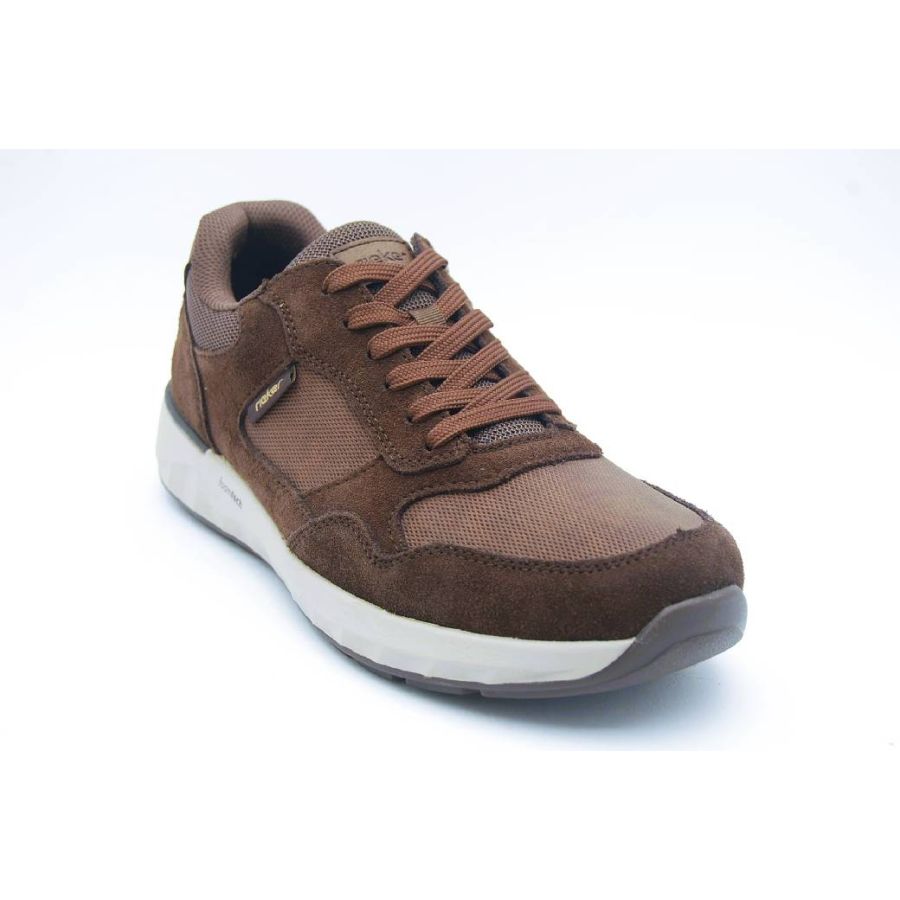 RIEKER brun BRED LÄST sneaker