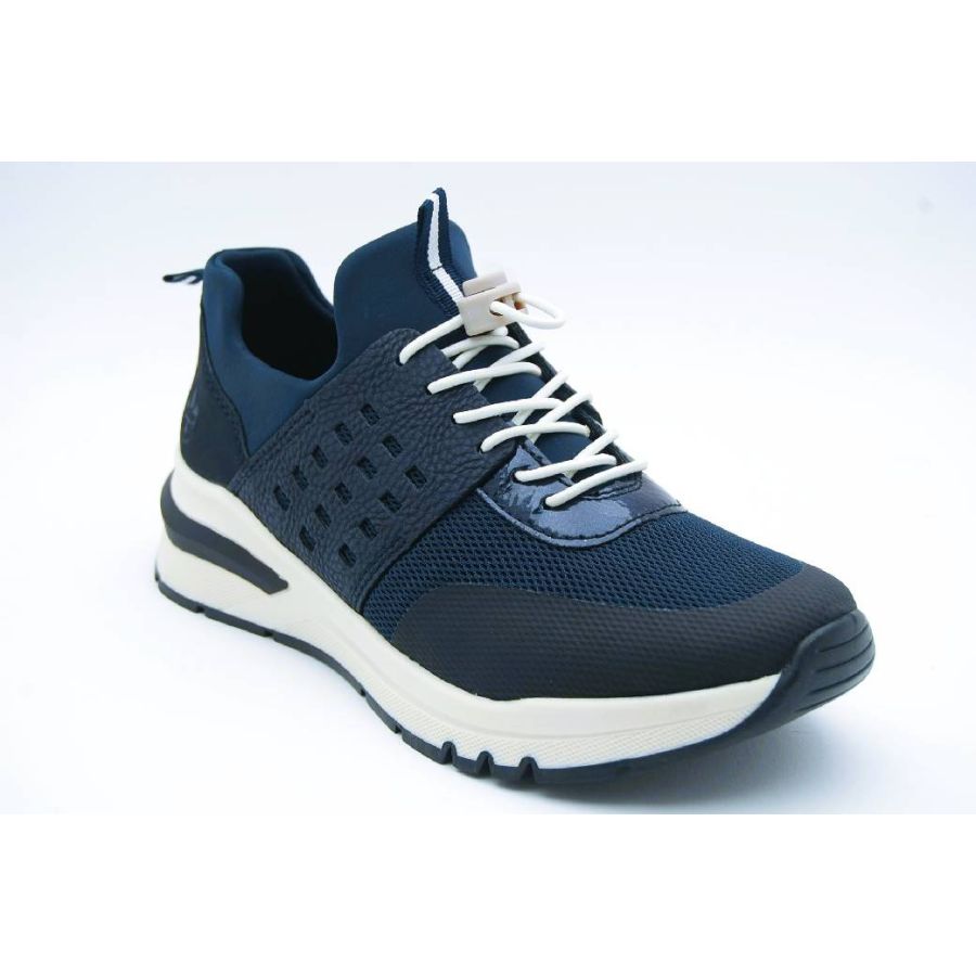 RIEKER navy sneaker BRED LÄST