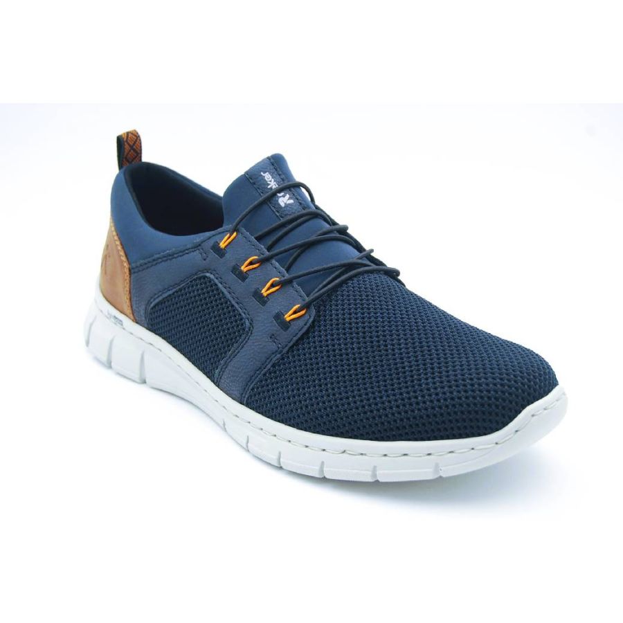 RIEKER navy sneaker resår