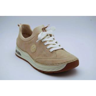 RIEKER beige promenadsko