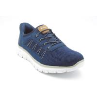 RIEKER blå sneaker R2GO resår