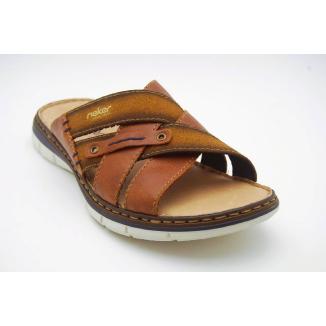 RIEKER brun slipin