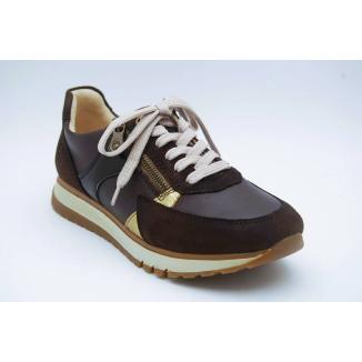 RIEKER brun sneaker BRED LÄST