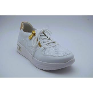 RIEKER vit promenad BRED LÄST