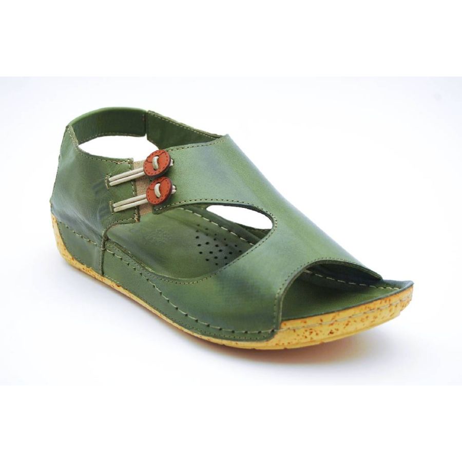 ROSA NEGRA COMF khaki sandal