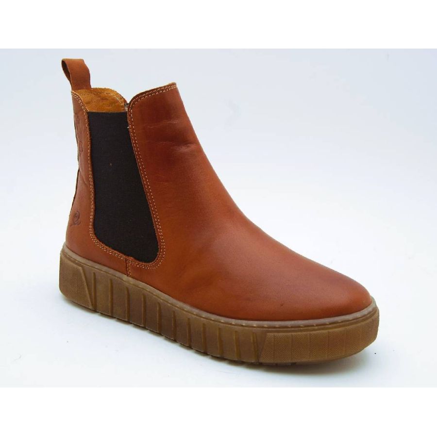 ROSA NEGRA brandy chelsea boots