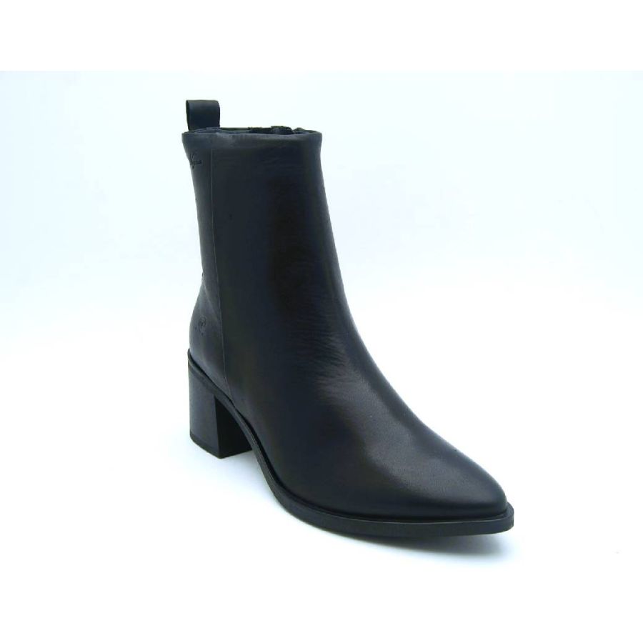 ROSA NEGRA svart boots klack