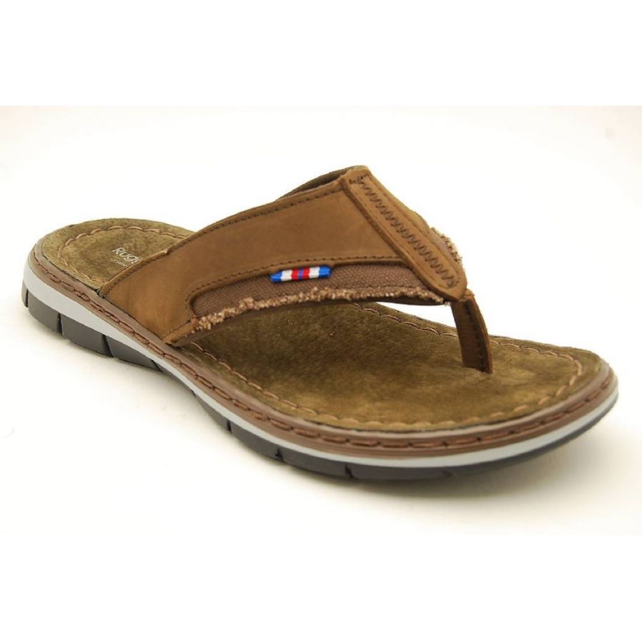 RUGGED GEAR brun COMFY THONG