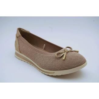 SOFTLINE beige ballerina