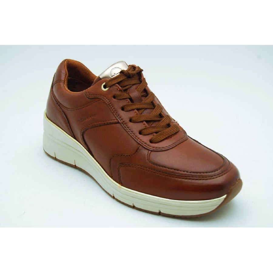 TAMARIS cognac sneaker