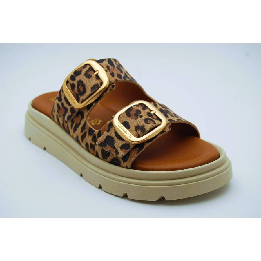 TAMARIS leopard slipin