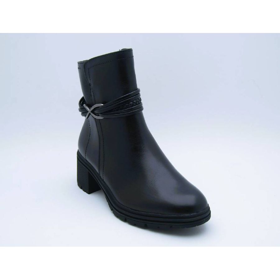 TAMARIS svart boots omtag