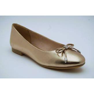 TAMARIS guld ballerina