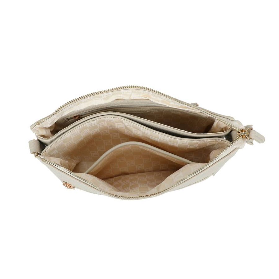 ULRIKA DESIGN beige BAR-ZIPPER