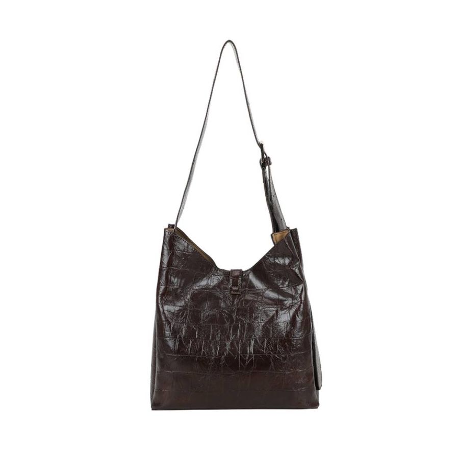 ULRIKA DESIGN brun CROCO