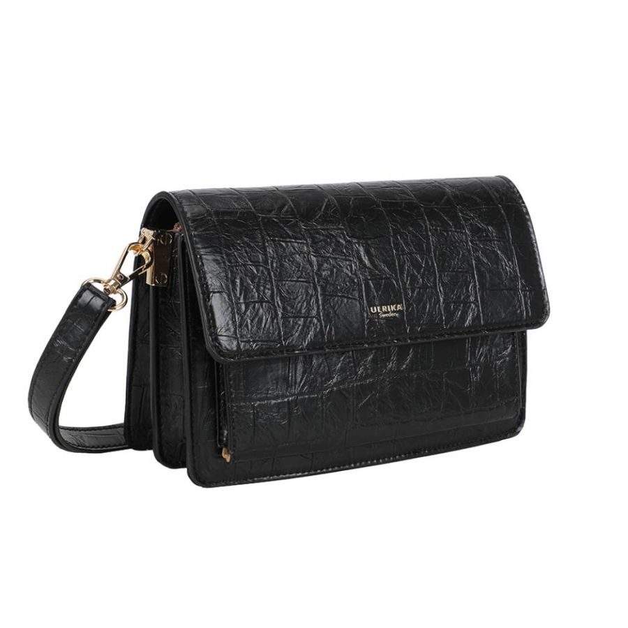 ULRIKA DESIGN svart CROCO