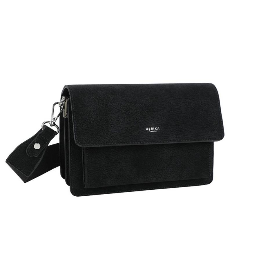 ULRIKA DESIGN svart SUEDE