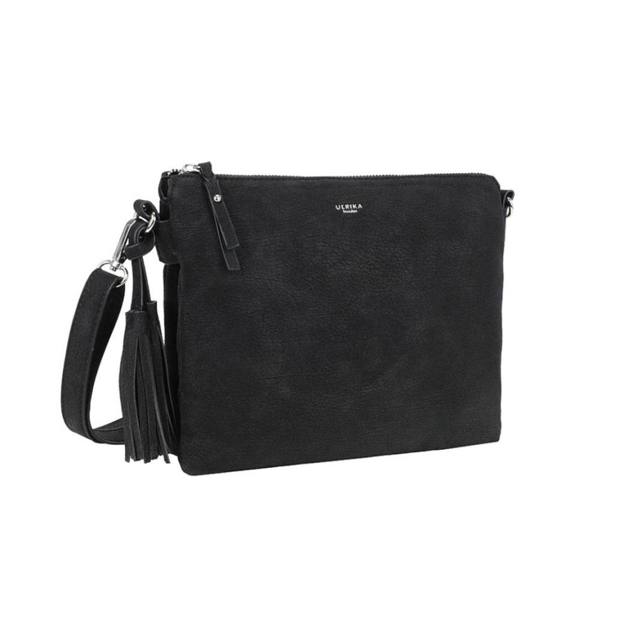 ULRIKA DESIGN svart SUEDE